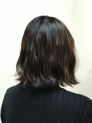 ミディアム カラー 渋谷宮益坂 omoのヘアスタイル