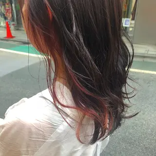 セミロング レイヤー/ハイトーン 🧸SENAのヘアスタイル