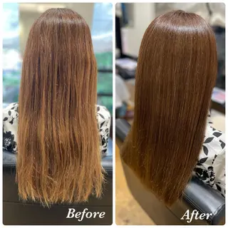 ロング カラー 鈴木 愛華のヘアスタイル