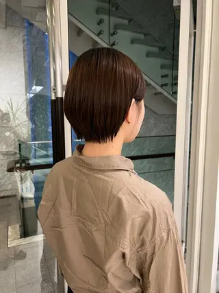 ショート SHEA.所属・表参道SHEA Am i／レイヤーカットのヘアスタイル