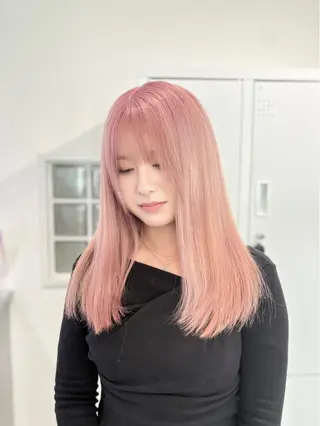 ロング カラー GaKu/ハイトーン /ブリーチ/レイヤーのヘアスタイル