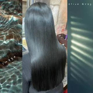 ロング カラー カライング所属・抜け感🦖似合わせ カット/izumiのヘアスタイル