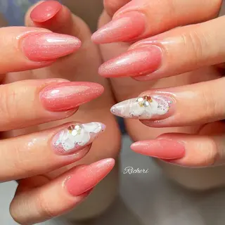 ミディアム ネイル richeri beautyのネイルデザイン