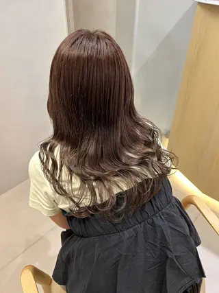 セミロング 池袋レイヤーカット/ 顔まわりtaigaのヘアスタイル