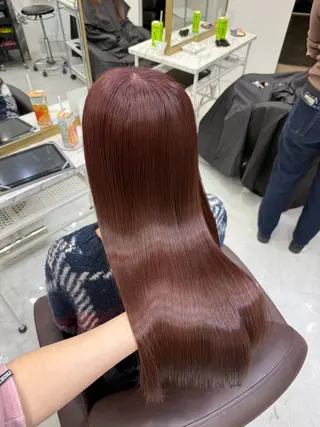 ロング カラー ヘアアレンジ 💗横浜美容室 💗HARUNAのヘアスタイル