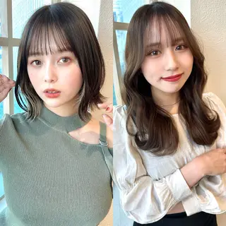 ロング 市原 大翼のヘアスタイル