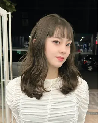 ロング meak所属・韓国レイヤー RYOTAのヘアスタイル