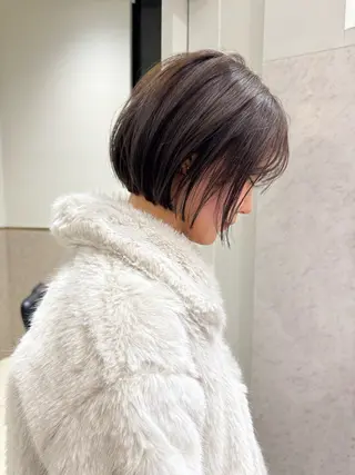 ショート 捺葵 @72tomi__のヘアスタイル