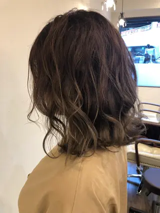 ミディアム カラー Hair make VERDA所属・宮下 耕平のヘアスタイル