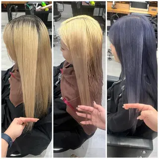 ロング カラー いろあそび所属・ショート/ウルフ カットモデル募集のヘアスタイル