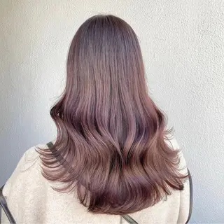 ロング カラー 🟦ニュアンス/メン ズパーマ横浜🟦のヘアスタイル