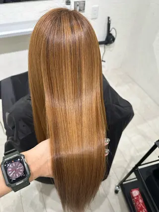 ロング Number.タナカ 間々田髪質改善のヘアスタイル