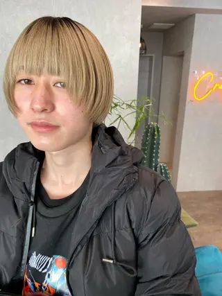 ショート メンズ XENA表参道 MIKUのヘアスタイル