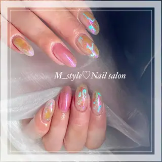 ミディアム ネイル 下妻市ﾈｲﾙｻﾛﾝ M_styleのネイルデザイン