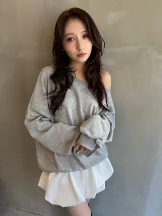 ロング 韓国 / 中国ヘア 🦋Noniのヘアスタイル