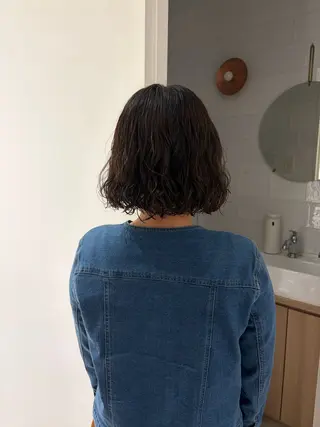 ミディアム ボブカット/ 天王寺美容室/ホノカのヘアスタイル