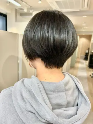 ショート 西 めぐみのヘアスタイル