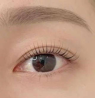 マツエク・マツパ 韓国風顔まわり/ベー ジュ/マツエク♡美咲のマツエク・マツパデザイン