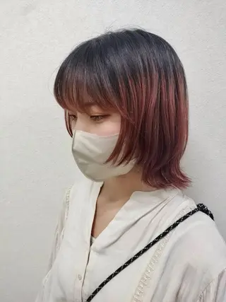 ショート あおい/透明感 /ハイトーンのヘアスタイル