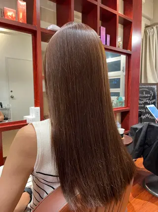 ロング カラー mulum所属・髪質改善/艶髪/韓国 ヘア[マンツーマン]のヘアスタイル