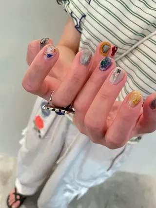 ネイル SALON VILLAGE AOYAMA 2nd.所属・NAKAMURA HARUKAのネイルデザイン