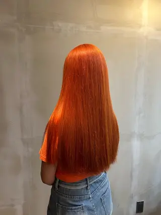 ロング カラー 木下 美優のヘアスタイル