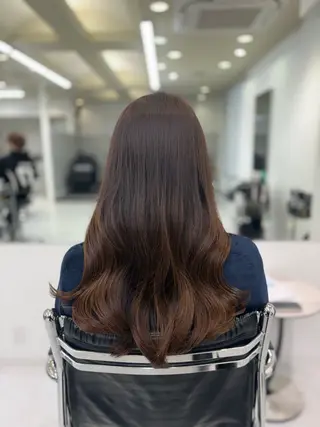 ロング 艶カラー/透明感/ SOMAのヘアスタイル