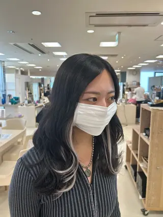 💜暖色系カラー/ ブリーチカラー💜のヘアスタイル