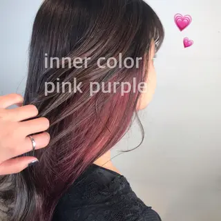 ロング カラー ヘアアレンジ knock【ノック】所属・烏丸韓国ヘア🇰🇷 ayaka🎀のヘアスタイル