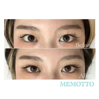 マツエク・マツパ MEMOTTO CHIHIROのマツエク・マツパデザイン