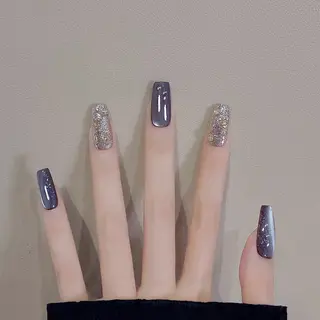 ネイル ATULA Nail 💅チップ長さだしのネイルデザイン