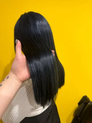 ミディアム ‪ ヘアーラボ ハチHAIR RABO HACHI所属・高山 妃のヘアスタイル