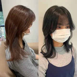 ミディアム 髪質改善クロスパーマ モリオカ モエ💫のその他イメージ