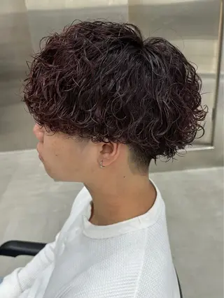 ショート カラー メンズ メンズサロンfifth天神大名所属・川原 晴のヘアスタイル