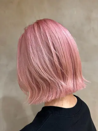 ミディアム カラー 矢場町/ダブルカラー /レイヤー/アリサのヘアスタイル