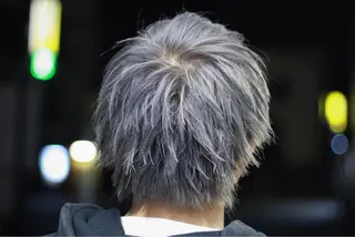 ショート カラー メンズ 遠藤悠大/メンズ縮毛 /メンズカットのヘアスタイル