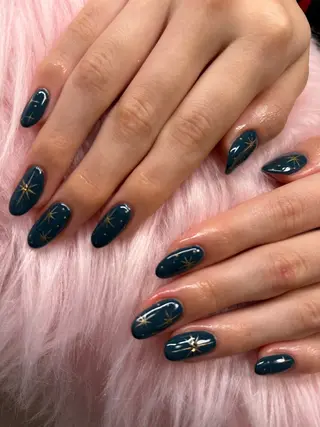 ネイル rukianail 新里のネイルデザイン