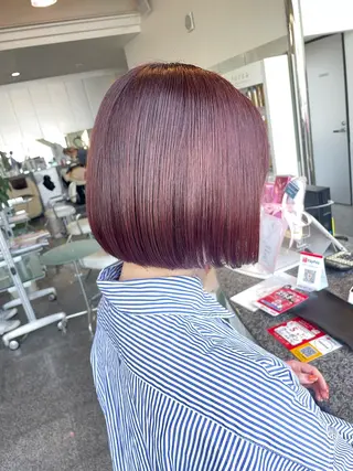 ショート ハイトーン/ブリーチ 🤍足立里湖のヘアスタイル