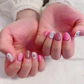 ネイル 🤎🧸 Aya 🧸🤎のネイルデザイン