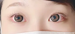 マツエク・マツパ 艶髪カラー/ LoLo. ユキナのマツエク・マツパデザイン