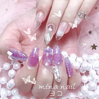 ネイル 🦋チップ長さだし 専門店🦋のネイルデザイン