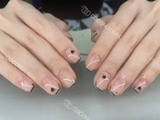 ネイル 神田 ココナッツのネイルデザイン