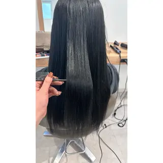 ロング カラー 阿部 美咲のヘアスタイル
