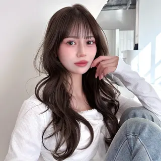ロング Unami shibuya所属・Unami 渋谷 Mayukiのヘアスタイル