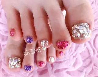 ネイル tRING* しいの木台のネイルデザイン