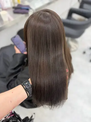 カラー 透ける透明感カラー 🎀anju/渋谷のヘアスタイル