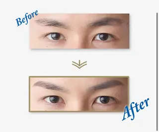 メンズ アイブロウ シルエット京都桂川 練習モデル募集のマツエク・マツパデザイン