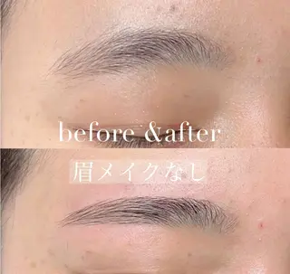 メンズ アイブロウ アイブロウサロン WHITE EYE 三宮 眉毛専門店【ホワイトアイ】所属・WHITEEYE三宮 【みり】の眉毛・アイブロウイメージ
