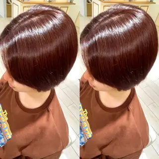 ショート カラー ブリーチデザインカラ ー/メンズ◎mariのヘアスタイル