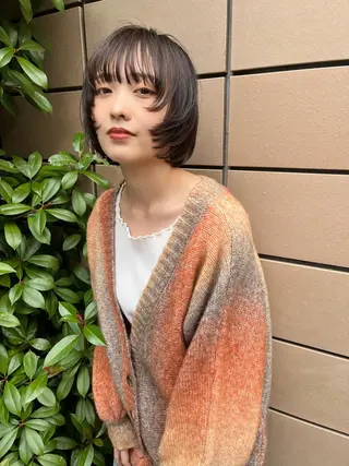 ショート くせ毛カットとパーマ /美容室難民の方是非のヘアスタイル